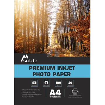 Adhesive Inkjet Matte Paper